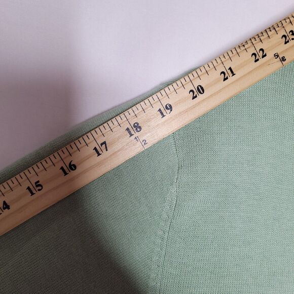 Bob Mackie Cardigan Womens Large Green Artsy NWT - Picture 8 of 12